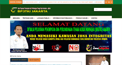Desktop Screenshot of bp3tkijakarta.com