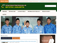 Tablet Screenshot of bp3tkijakarta.com